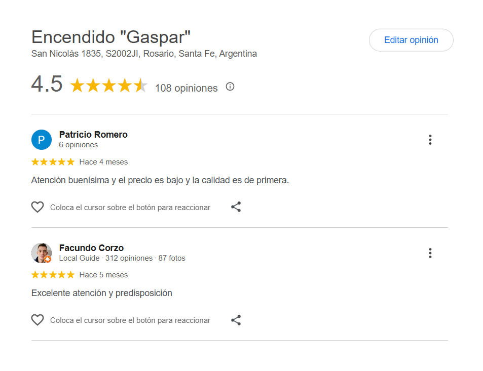 Reseña fila 1 #2